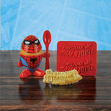 Dieses Coole Set bestehend aus einem Spider-Man Eierbecher und einem Toastschneider in der Form des bekannten Logos, darf auf keinem Frühstückstisch fehlen.