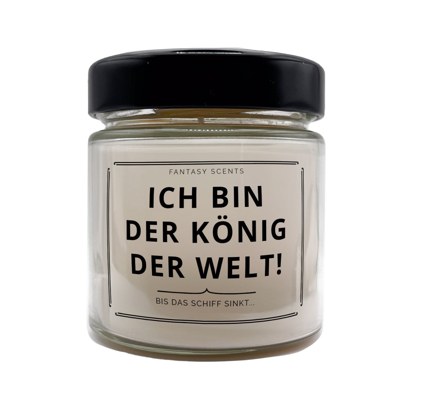 Fantasy-Scents "Ich bin der König der Welt!" Duftkerze