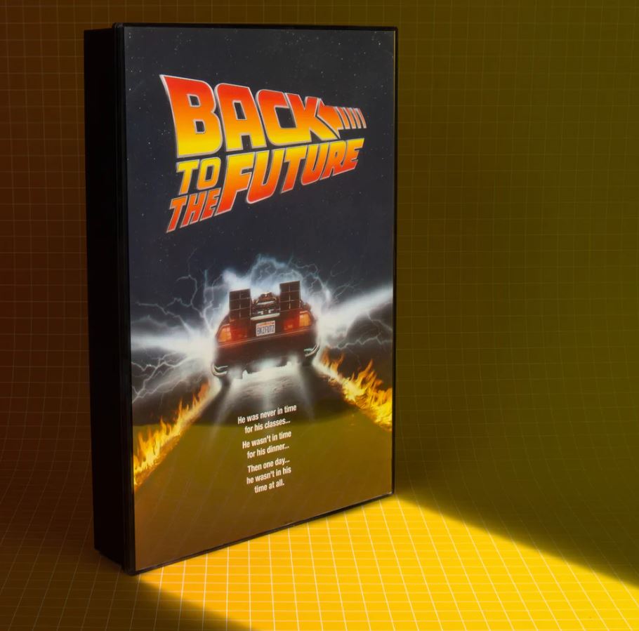 Zurück in die Zukunft - Delorean - Poster Lampe