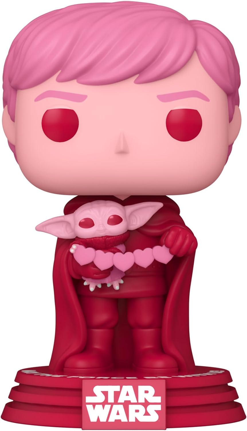 Funko PoP! - Star Wars: Valentines - Luke Skywalker with Grogu - 494