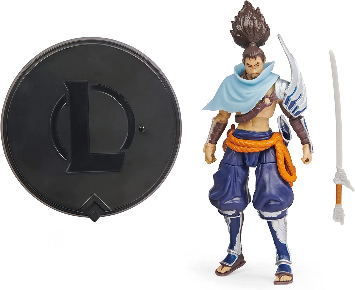 League of Legends Actionfigur von Yasuo "Der Entehrte Krieger" mit Accessoire Schwert. Top-Produkte für Geeks und Nerds online kaufen.