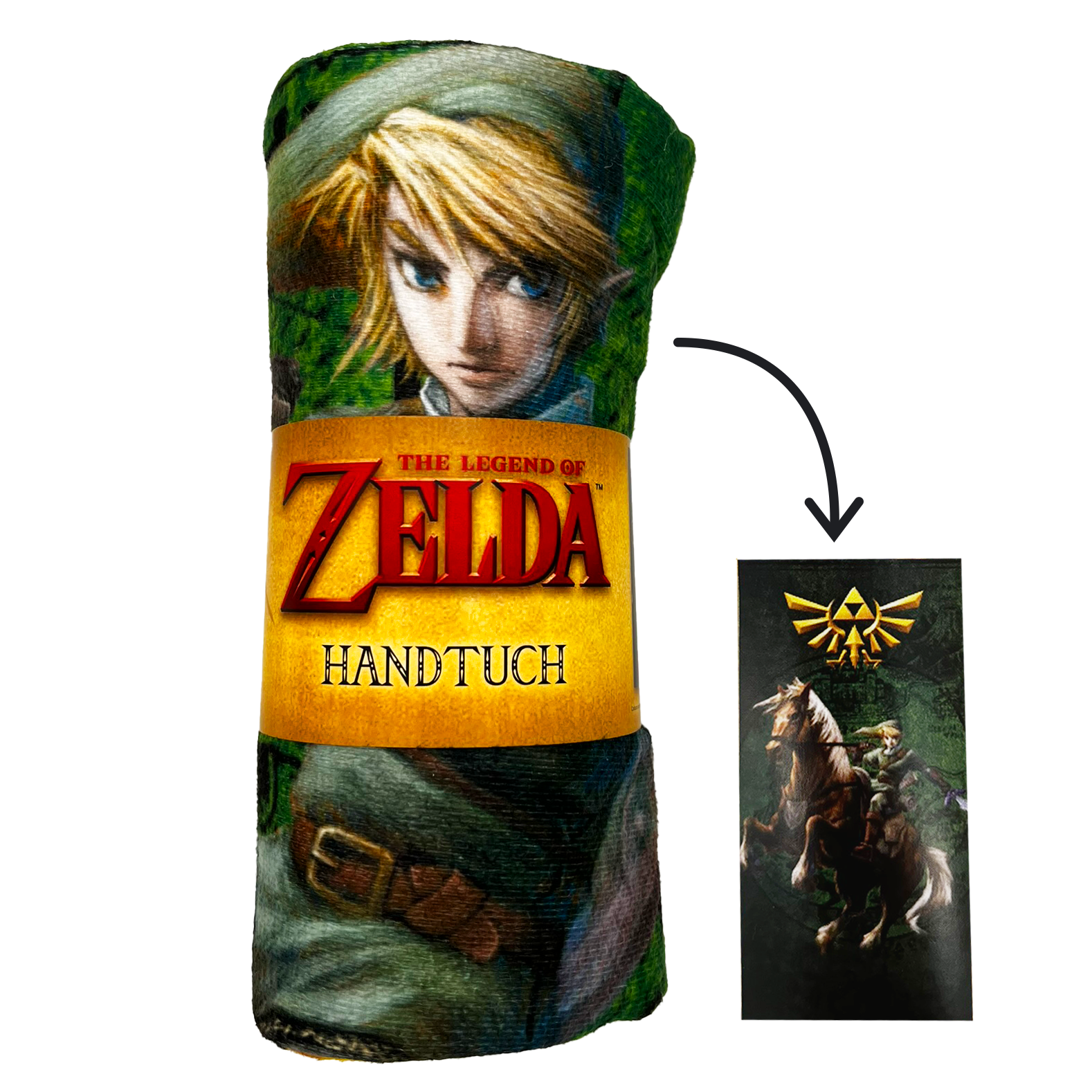 Legend of Zelda - Link & Epona Handtuch