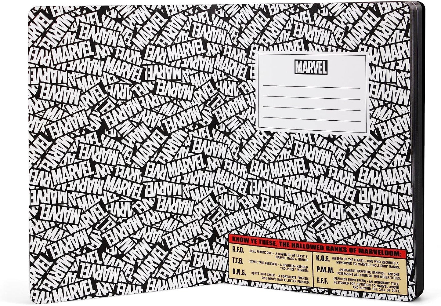 Marvel - Logo - Notizbuch A5
