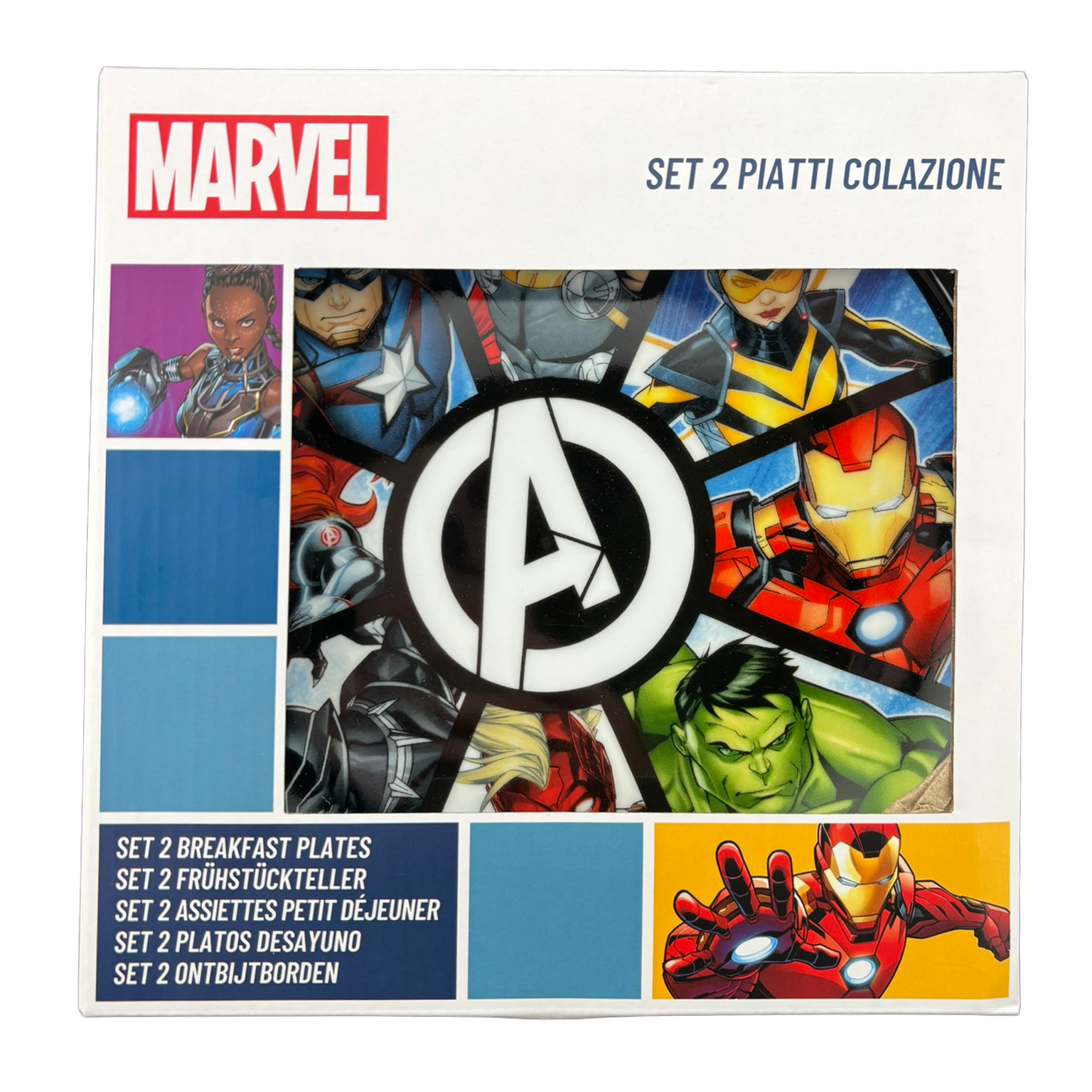 Marvel - Frühstücksteller - 2er Set