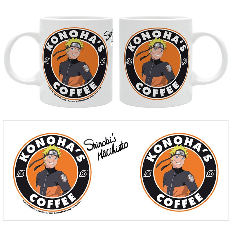 Naruto Shippuden -. Konoha's Coffee Tasse