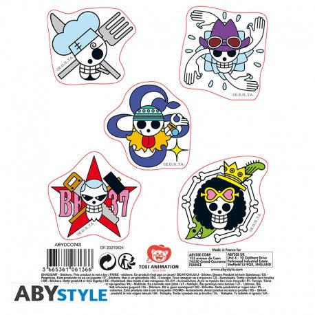 One Piece - Stickerset - Skulls