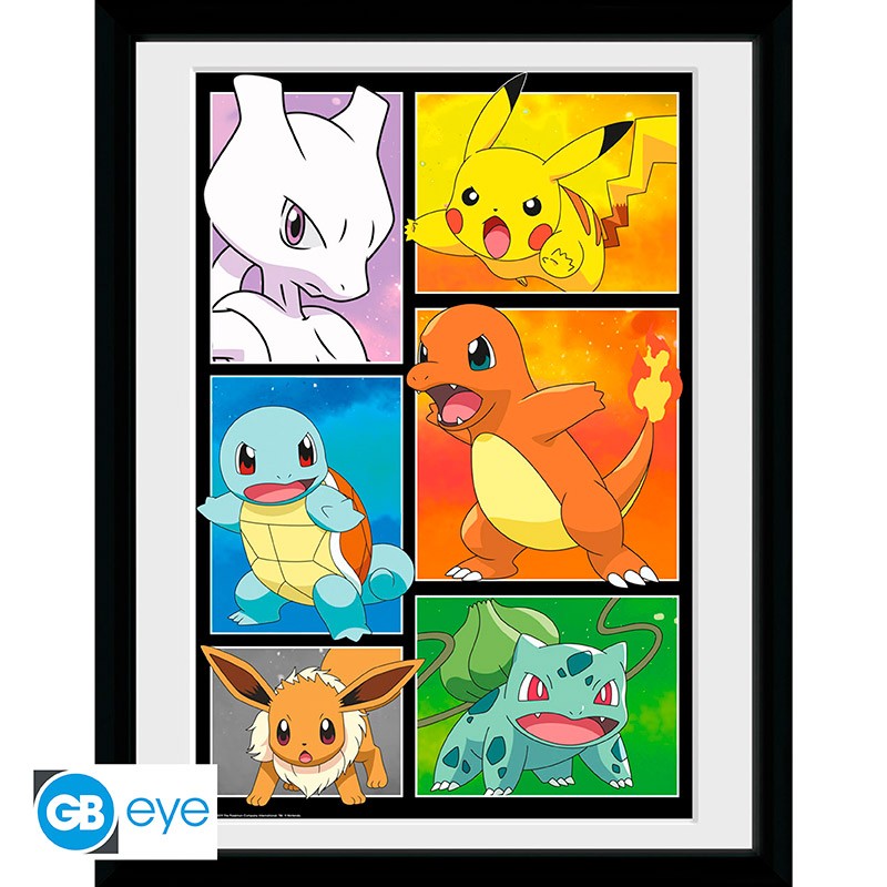 Pokemon - Pokeballs - Wandbild 30 x 40cm