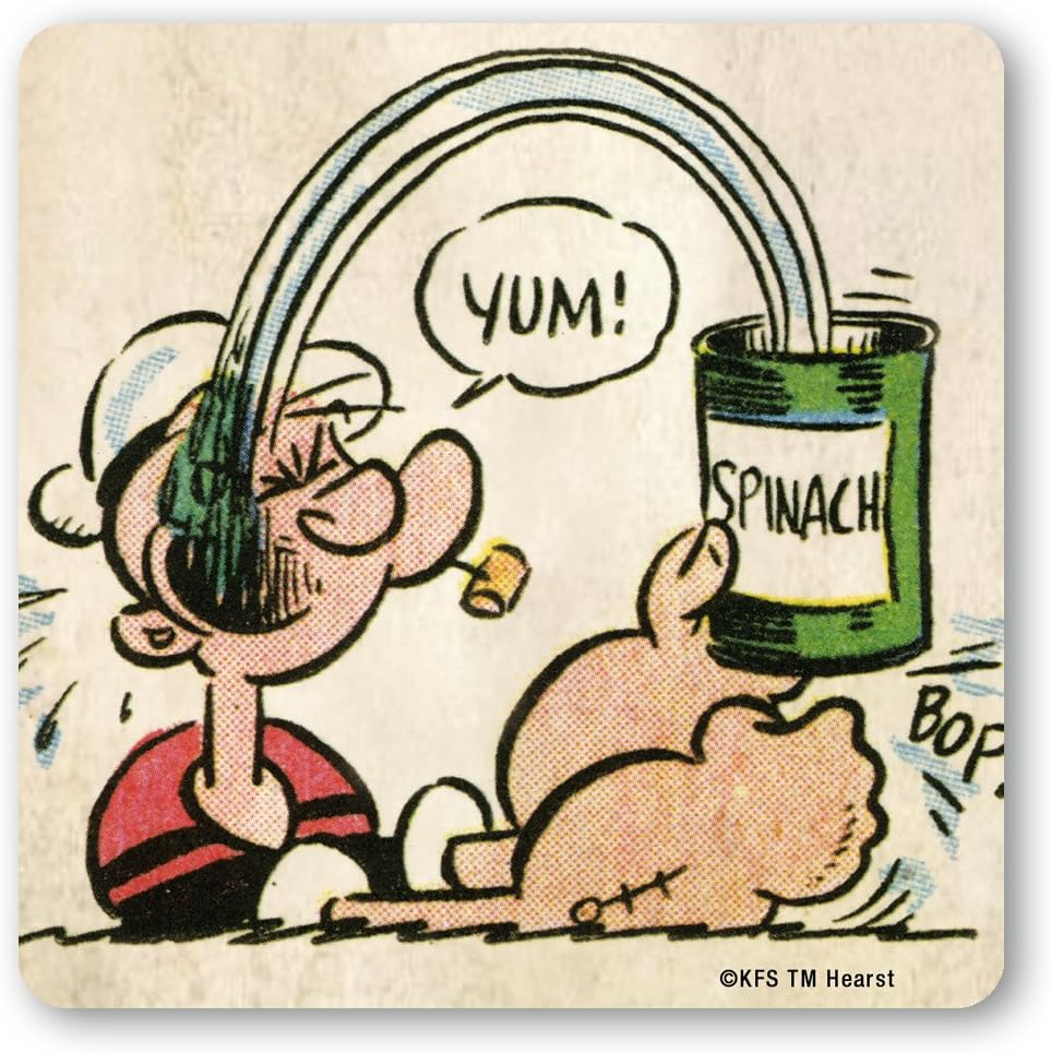 Popeye - Spinach Yum - Untersetzer