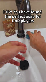 Dungeons and Bubbles Soap with Dice Set - Fantasy Scents