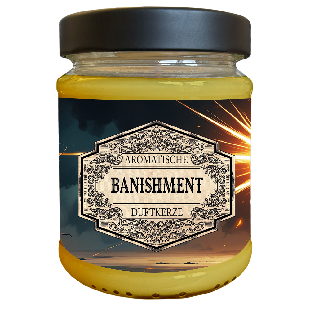 Anti Mücken Duftkerze Banishment mit Überraschungswürfel - Fantasy Scents