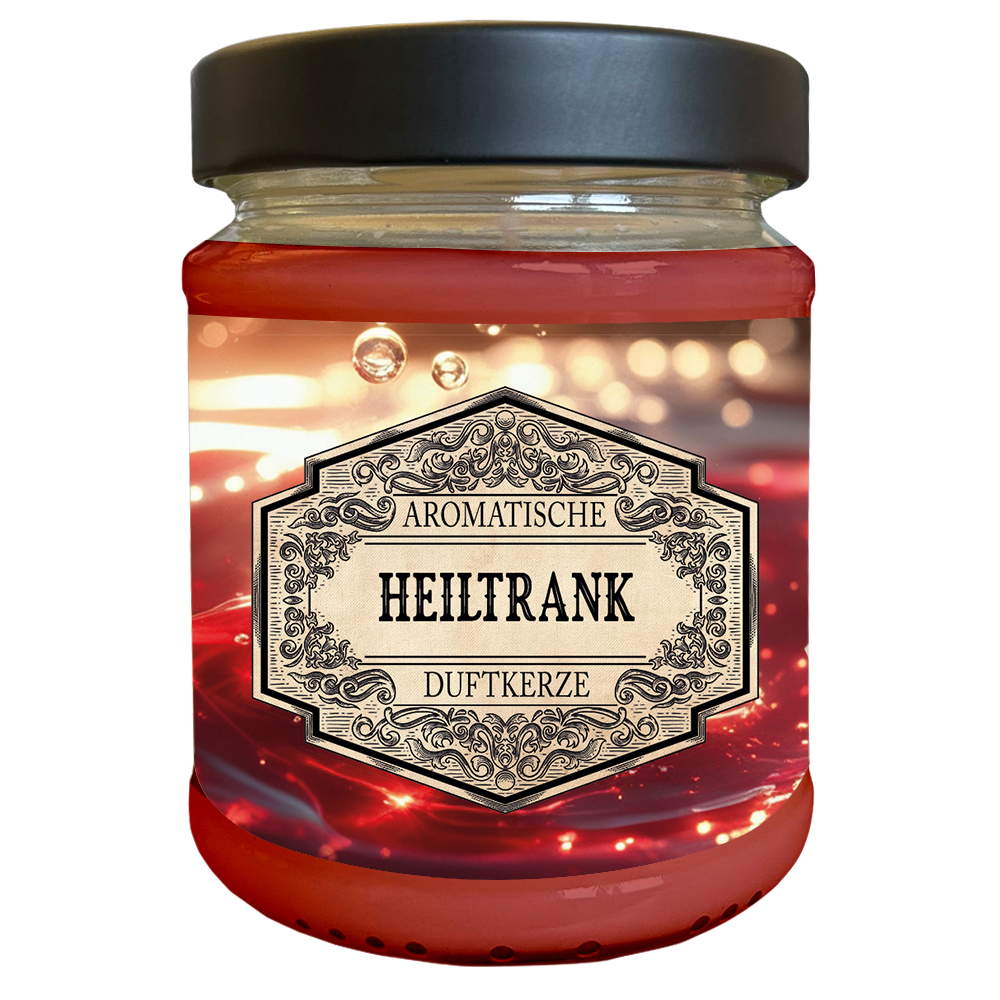Duftkerze Heiltrank mit Überraschungswürfel