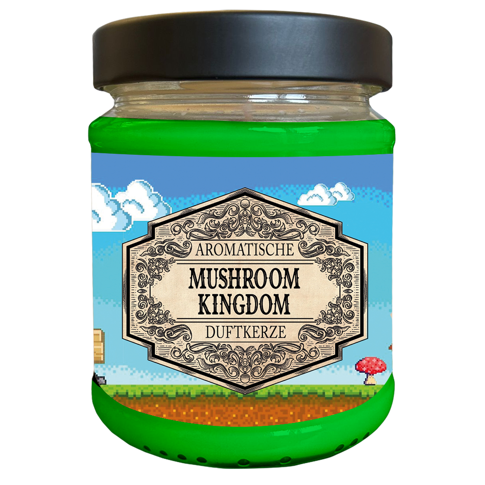Scented candle Mushroom Kingdom - Fantasy Scents