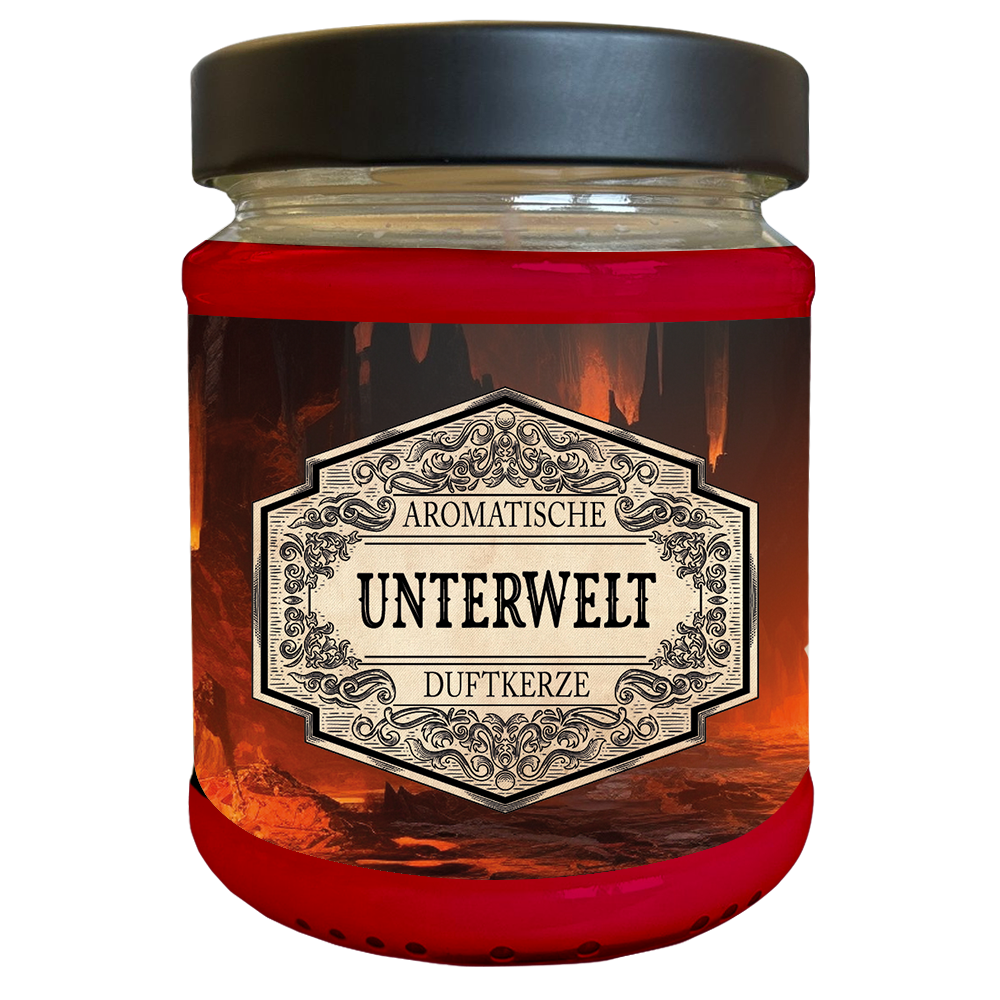 Duftkerze Unterwelt mit Überraschungswürfel