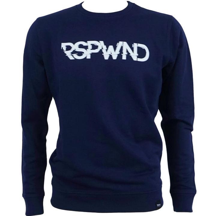 RSPWND - Pullover  - Glitch (Dunkelblau)