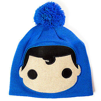 Superman Mütze blau