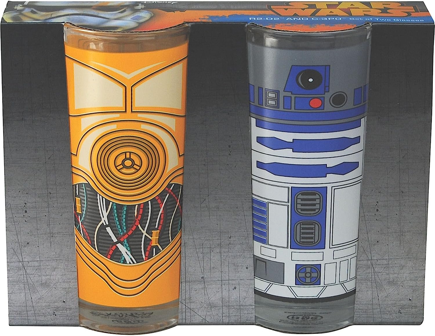 Star Wars - R2-D2 & C-3PO Trinkgläser Set
