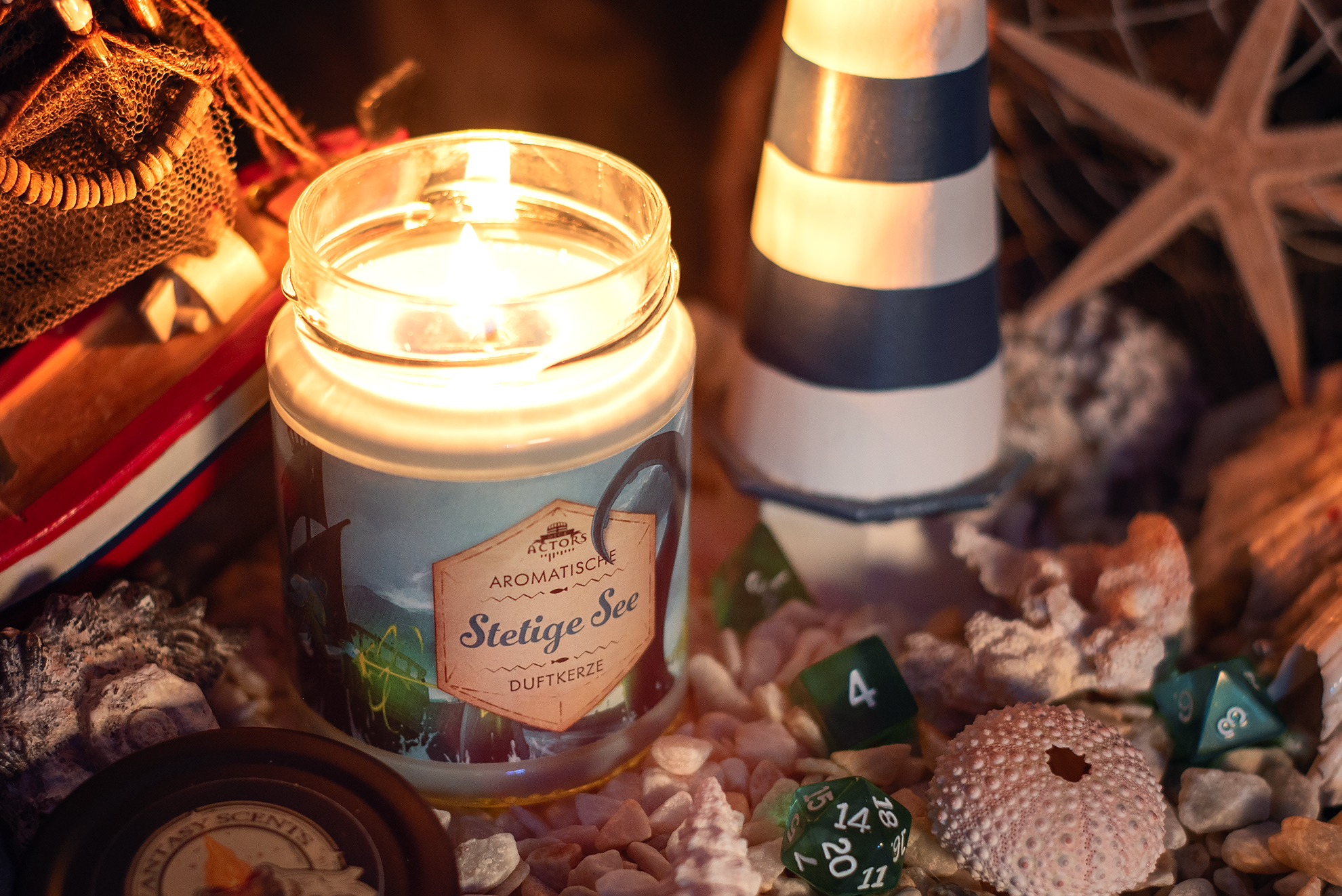 Duftkerze Stetige See Dice Actors