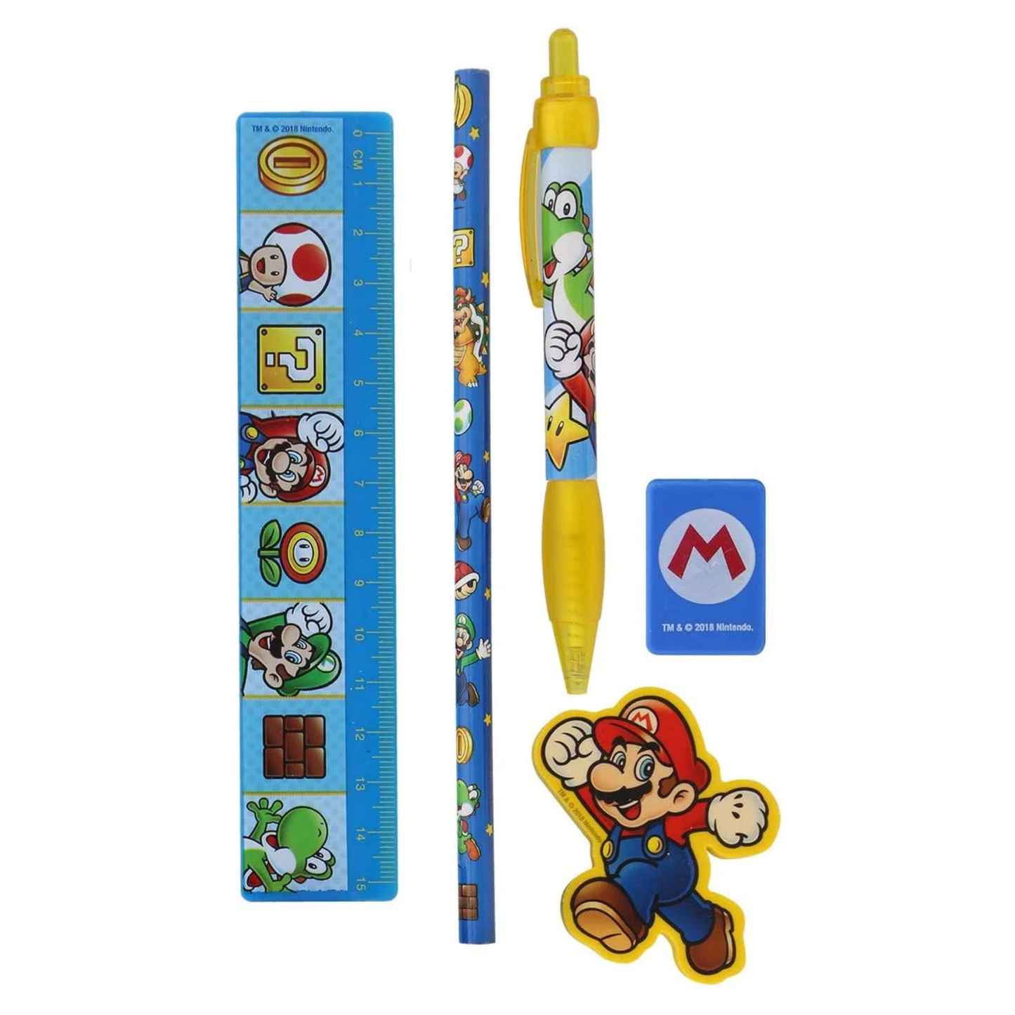 Super Mario Schreibset, Kinder Merchandise