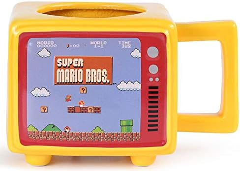Super Mario - TV-Shaped Heat-Reveal Tasse