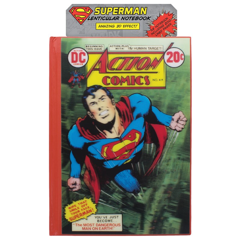 DC Universe - Superman - 3D Notebook