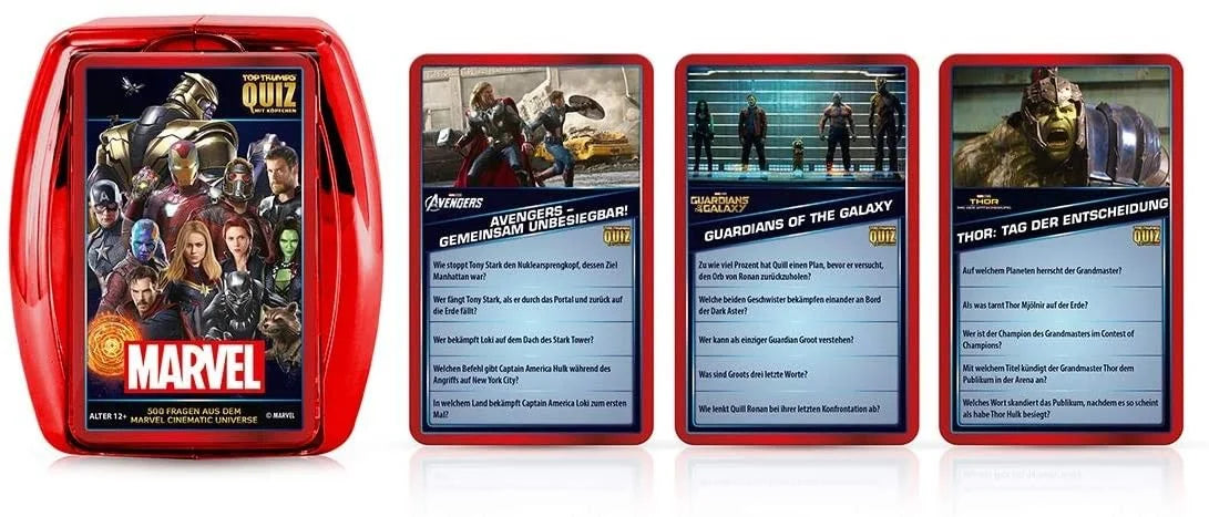 Top Trumps Quiz Marvel Cinematic Universe