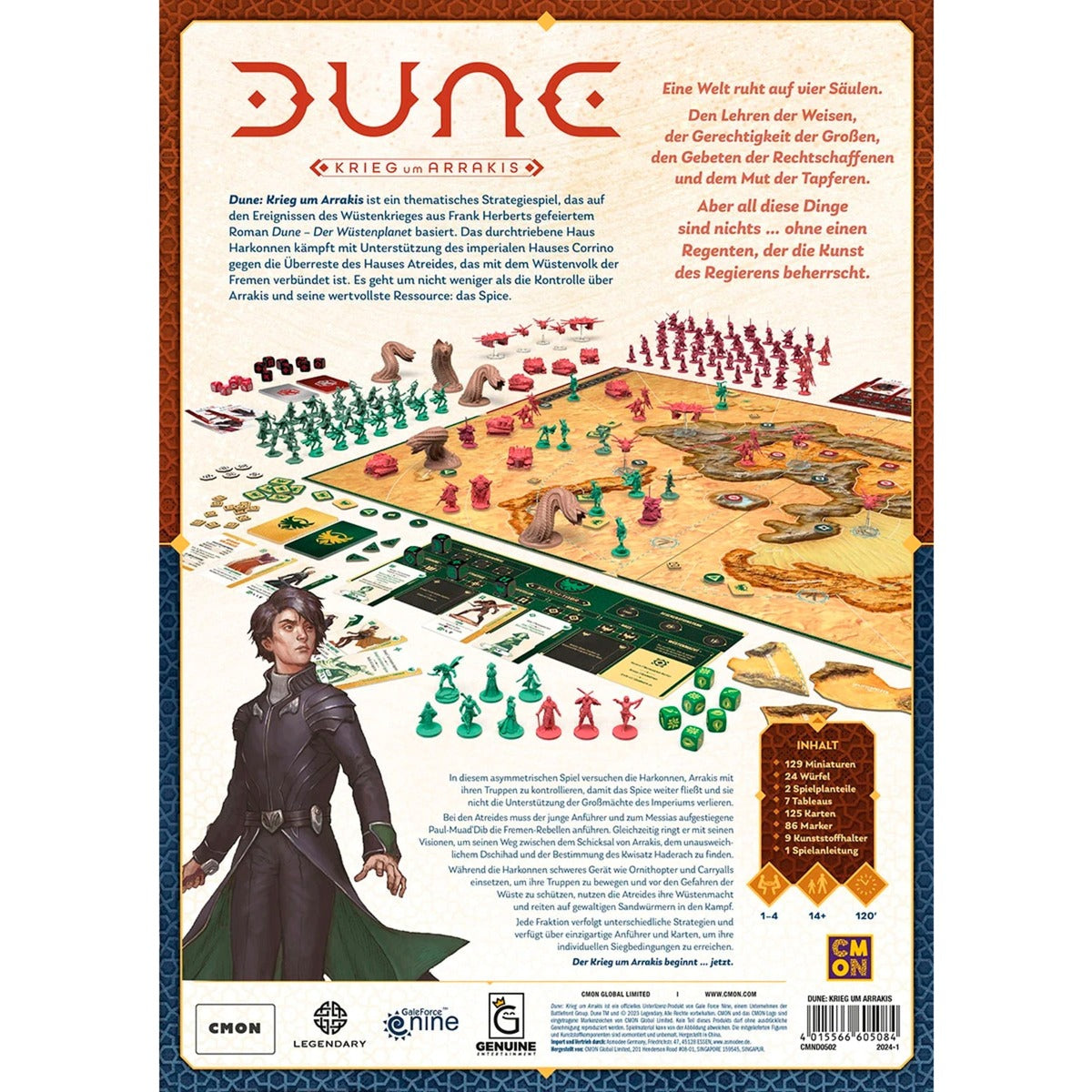 Dune: Krieg um Arrakis, Brettspiel