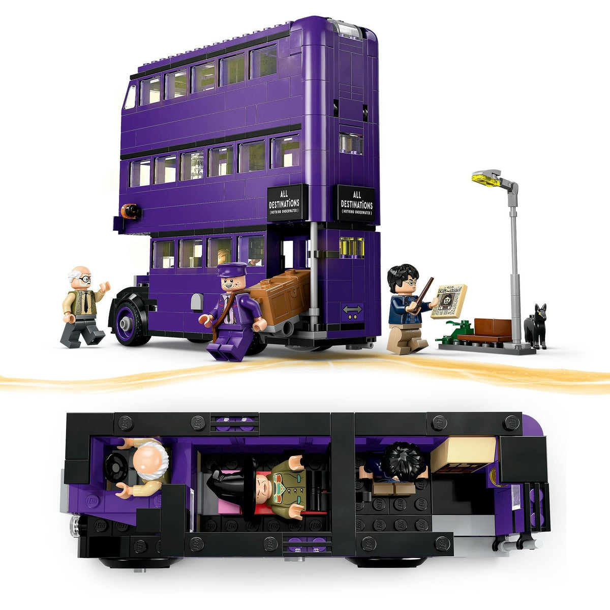 76446 Harry Potter Abenteuer mit dem Fahrenden Ritter, Konstruktionsspielzeug