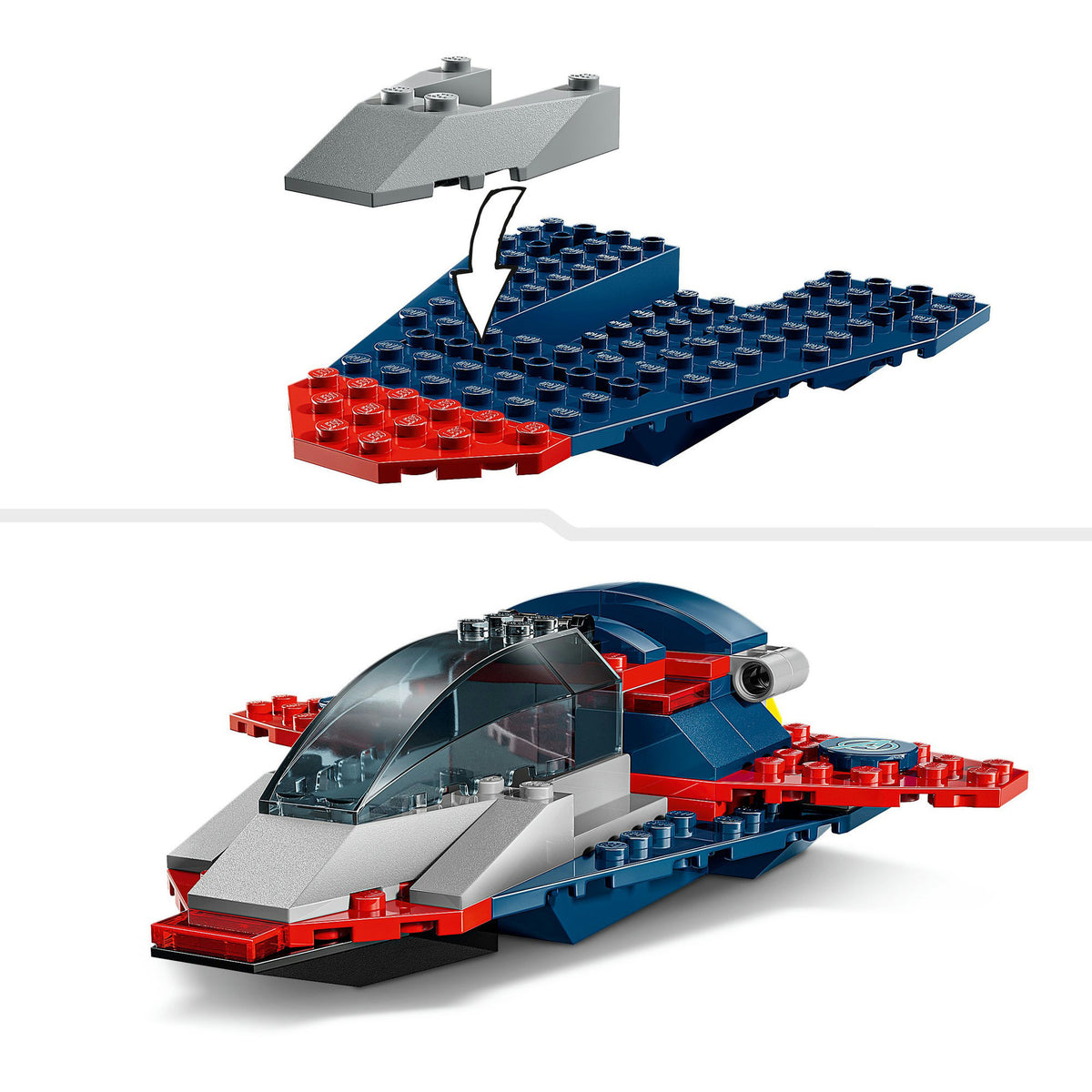 76319 Marvel Super Heroes Captain America vs. Thanos, Konstruktionsspielzeug