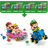 72038 Super Mario - Mario Kart: Wario & König Buu Huu, Konstruktionsspielzeug
