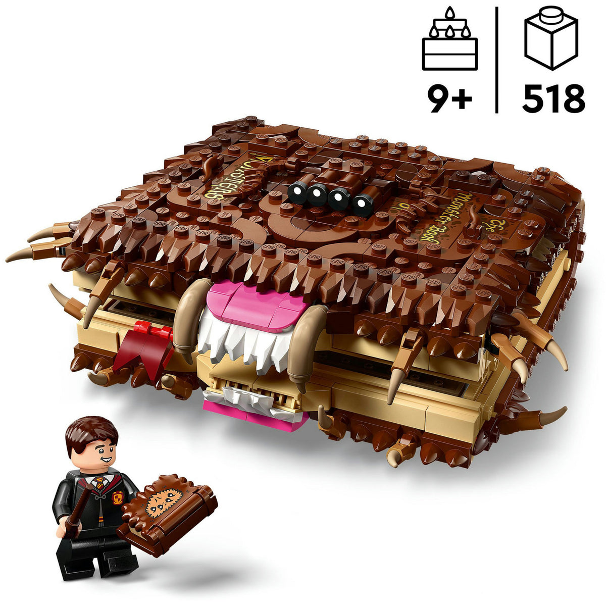 76449 Harry Potter Beißendes Monsterbuch der Monster, Konstruktionsspielzeug