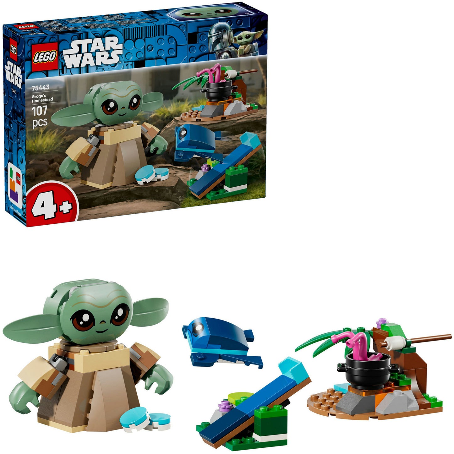 75443 Star Wars Grogus Zuhause, Konstruktionsspielzeug