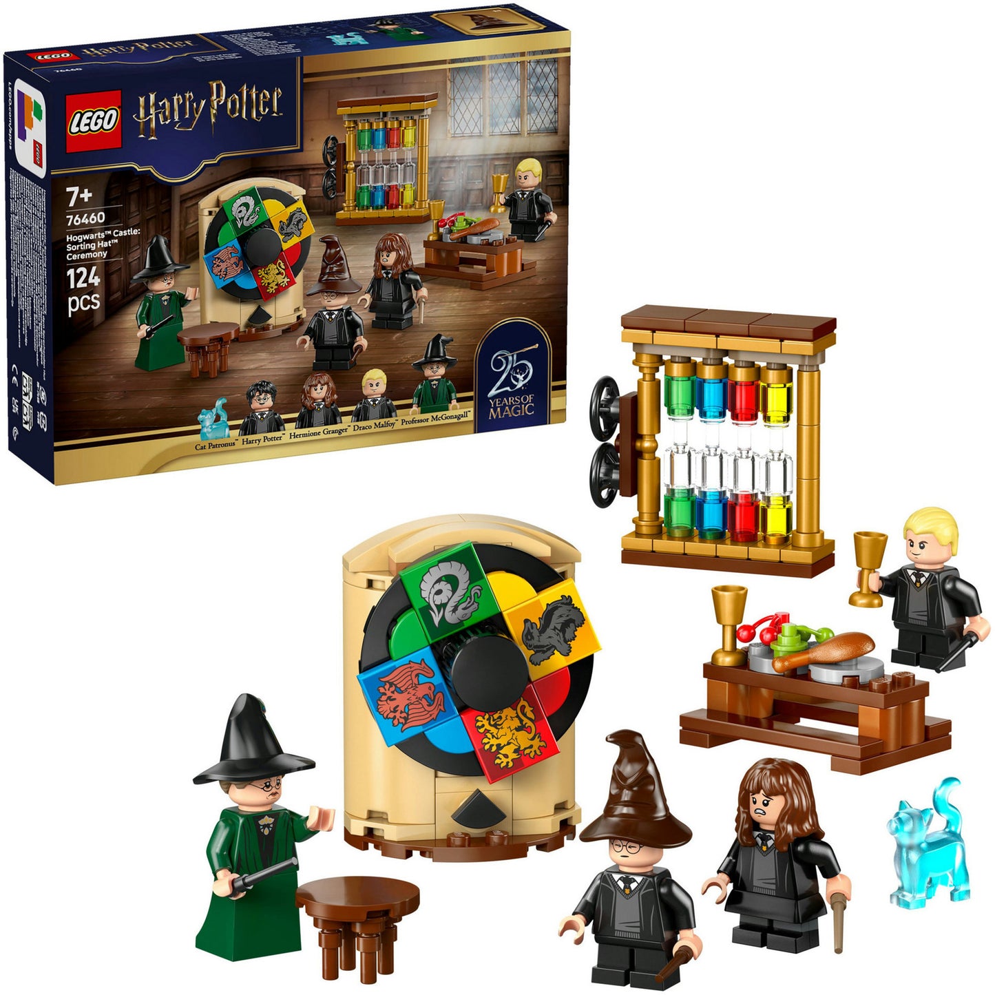 76460 Harry Potter Auswahlzeremonie mit dem Sprechenden Hut, Konstruktionsspielzeug