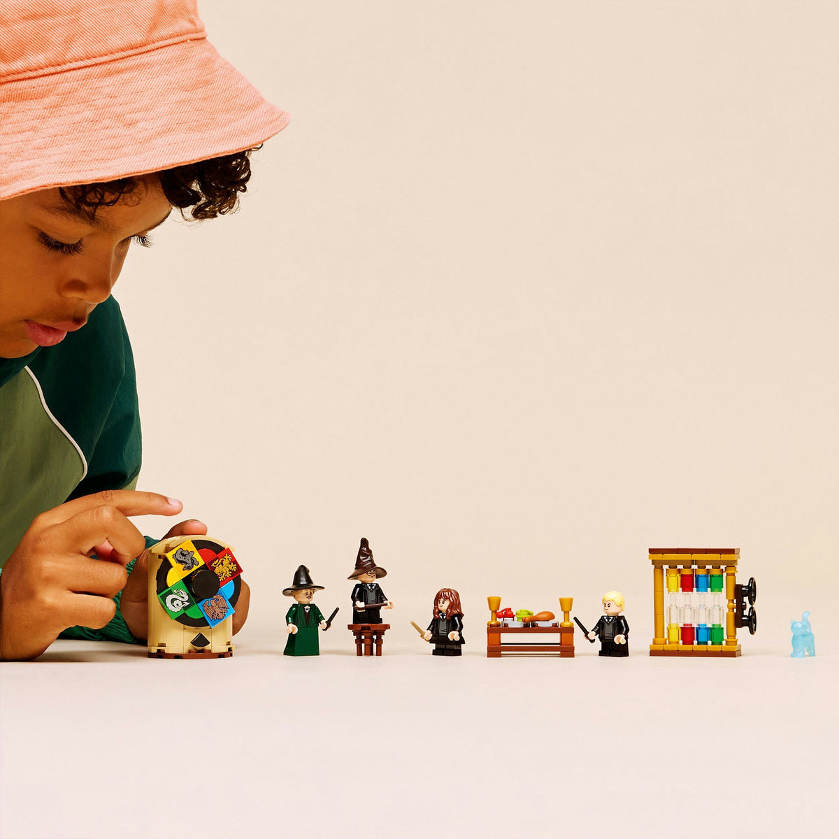 76460 Harry Potter Auswahlzeremonie mit dem Sprechenden Hut, Konstruktionsspielzeug