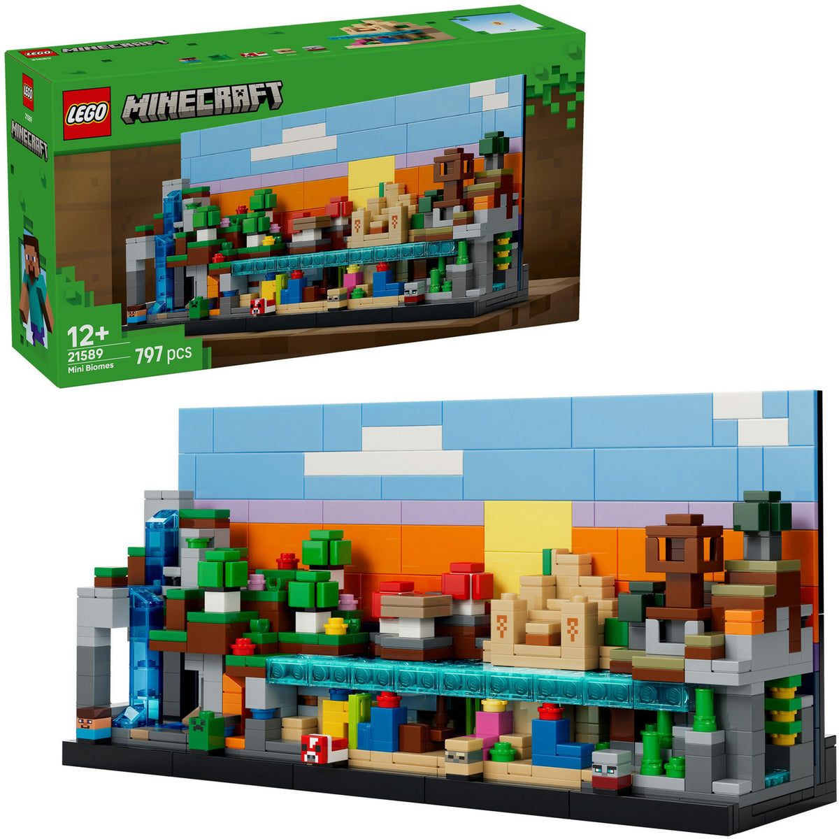 21589 Minecraft Mini-Biome, Konstruktionsspielzeug