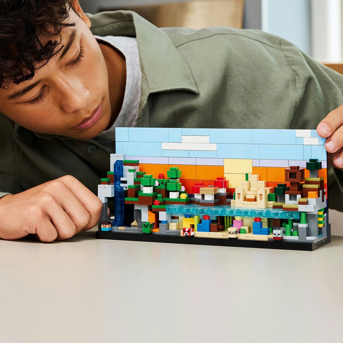 21589 Minecraft Mini-Biome, Konstruktionsspielzeug