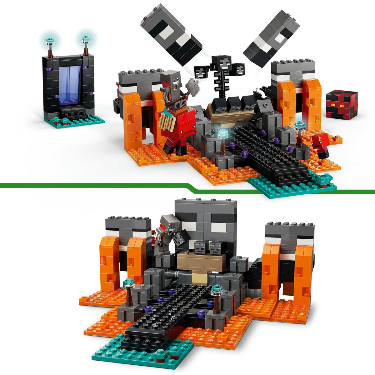 21590 Minecraft Duell mit dem Wither, Konstruktionsspielzeug
