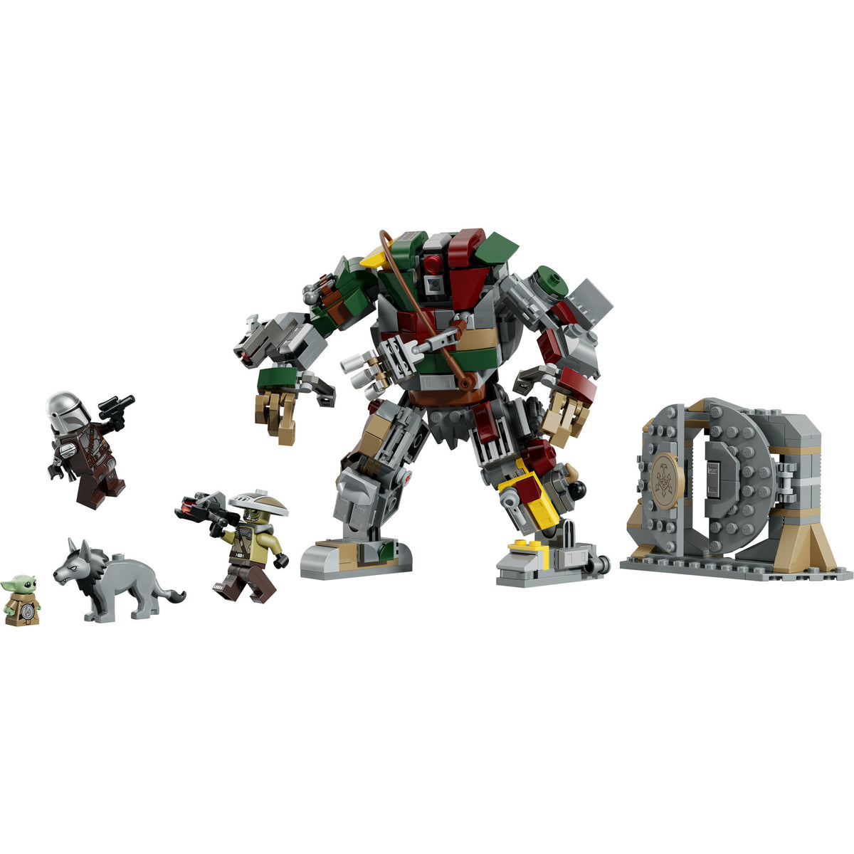 75451 Star Wars Showdown mit dem Wächterdroiden am Huttenpalast, Konstruktionsspielzeug