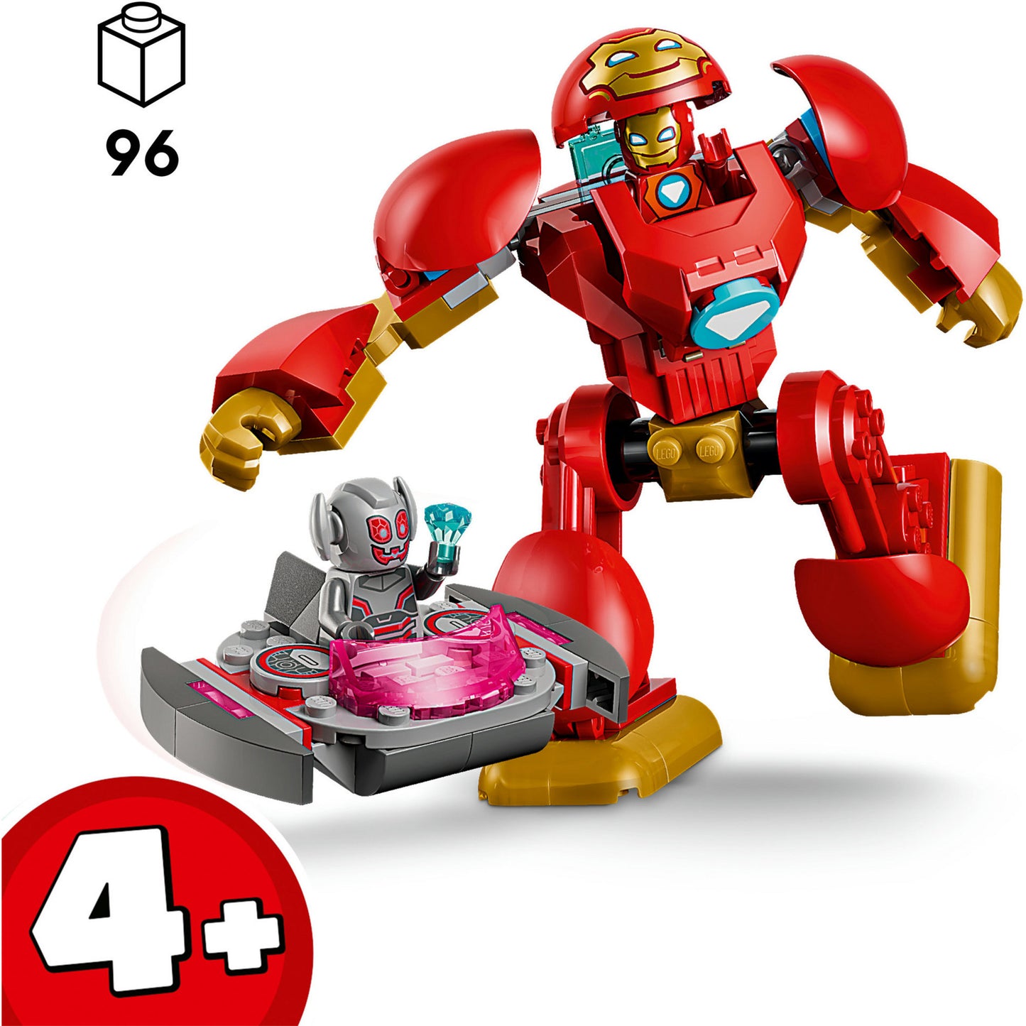 11209 Marvel Super Heroes Ultron vs. Iron Man, Konstruktionsspielzeug