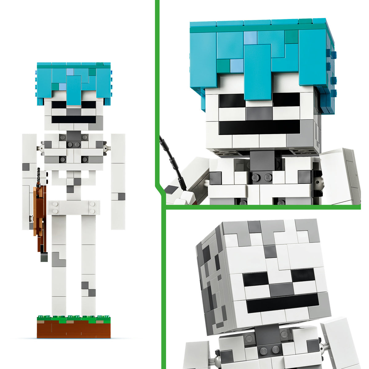 21594 Minecraft Das Skelett, Konstruktionsspielzeug